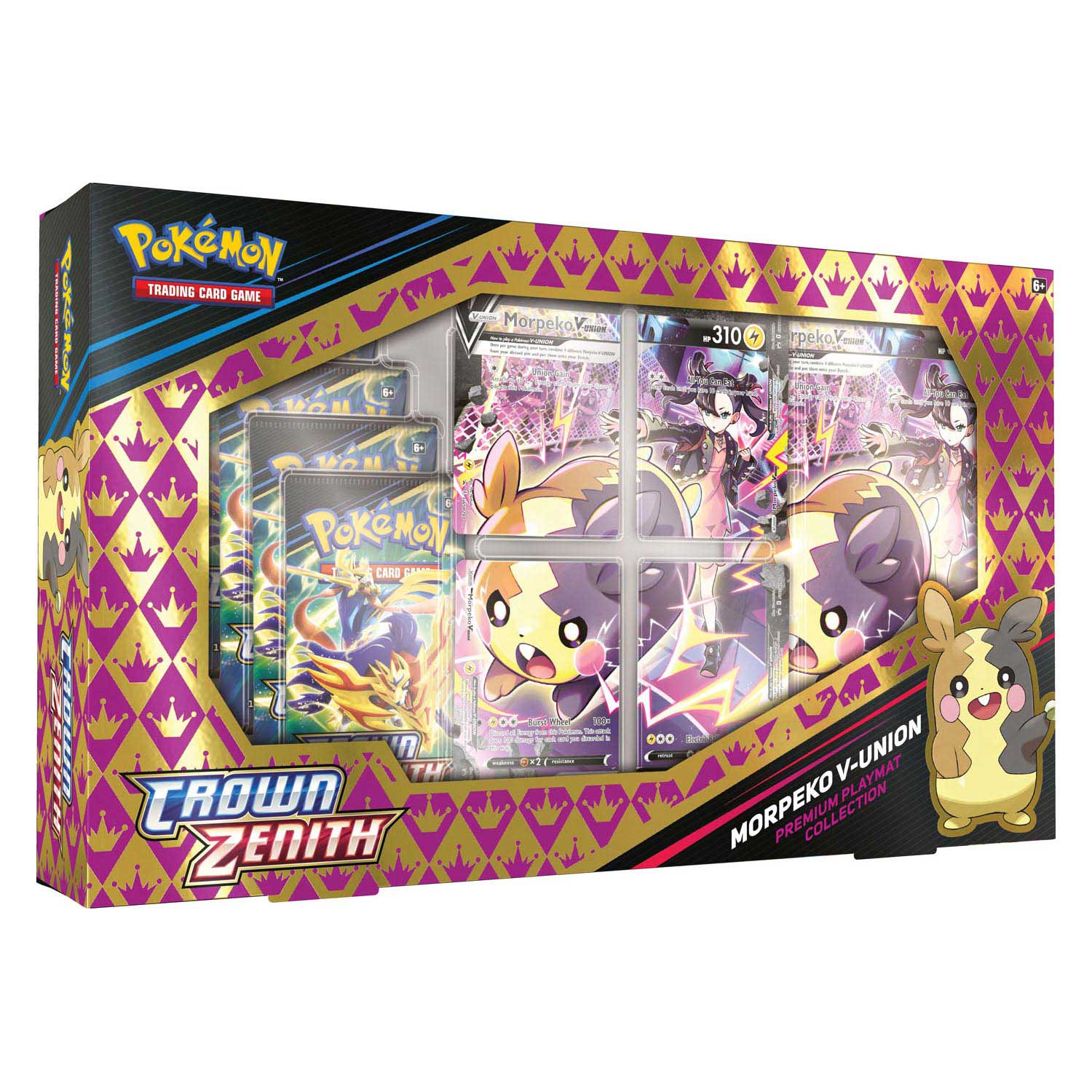 Pokémon Pokemon TCG Crown Zenith Morpeko V-Union Box Top Merken Winkel